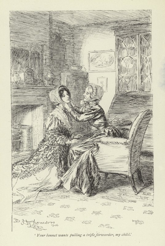 Illustration til Janets Repentance af George Eliot af Hugh Thomson
