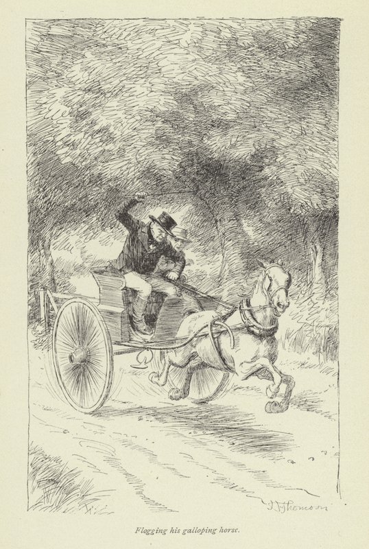 Illustration til Janets Repentance af George Eliot af Hugh Thomson