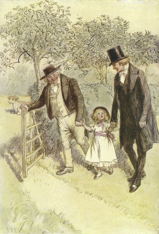 Illustration til Janets Repentance af George Eliot af Hugh Thomson