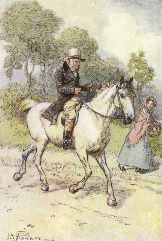 Illustration til Janets Repentance af George Eliot af Hugh Thomson