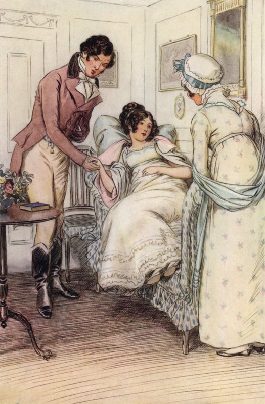 Illustration til Quality Street af Hugh Thomson