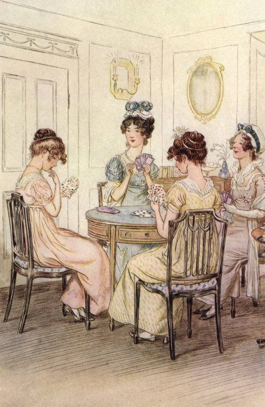 Illustration til Quality Street af Hugh Thomson