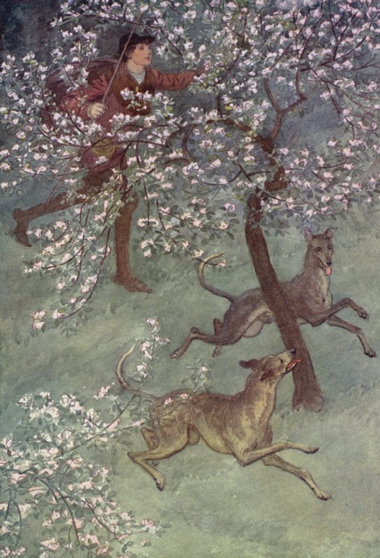Illustration til The Merry Wives of Windsor af Hugh Thomson