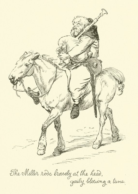 Mølleren (litho) af Hugh Thomson