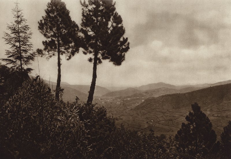 Mexico: Huixquilucan (s/h-foto) af Hugo Brehme