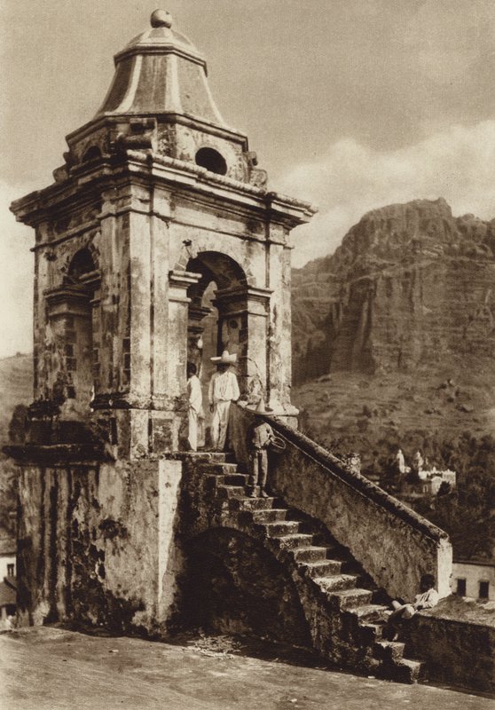 Mexico: Taxco (s/h-foto) af Hugo Brehme