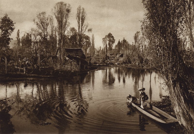 Mexico: Tlahuac (s/h-foto) af Hugo Brehme