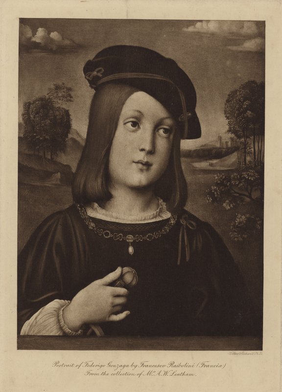 Portræt af Federigo Gonzaga af Il Francia