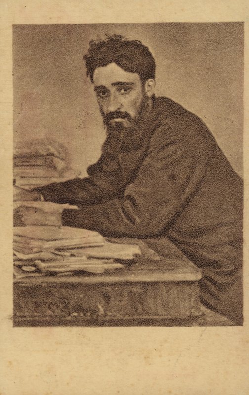 Vsevolod Garshin, russisk novelleforfatter af Ilya Efimovich Repin