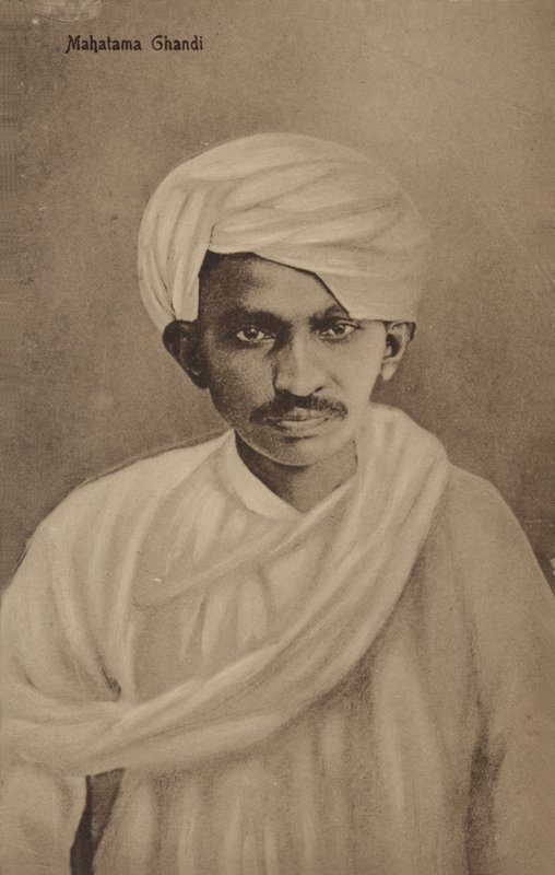 Mahatma Gandhi af Indian photographer