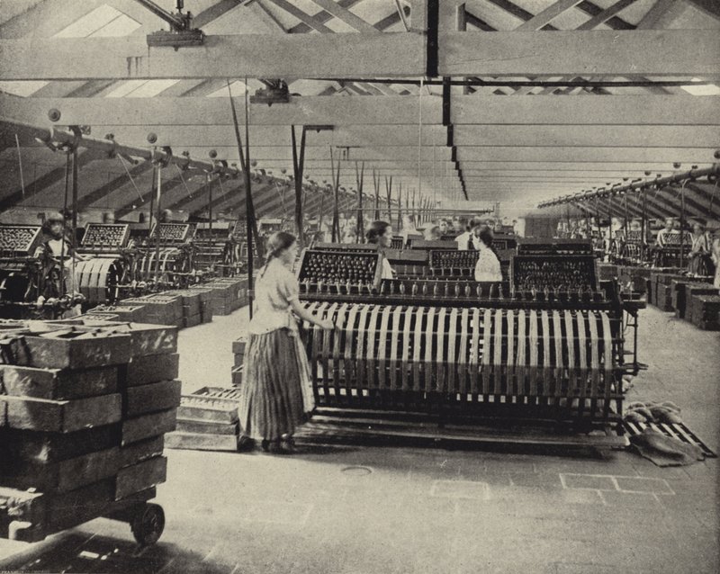 Linen Factory, Belfast (s/h foto) af Irish Photographer