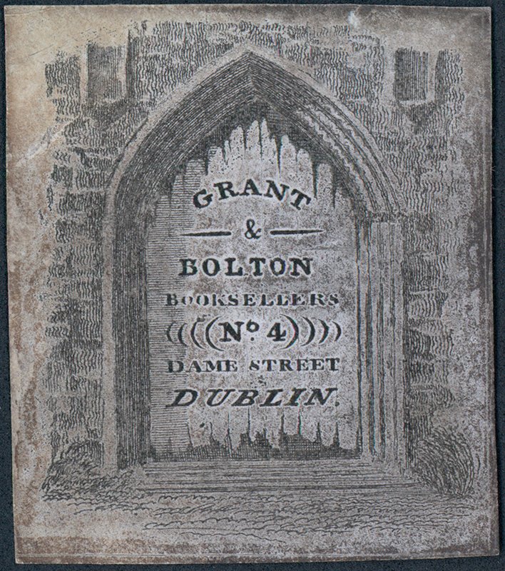 Handelskort, Grant & Bolton af Irish School