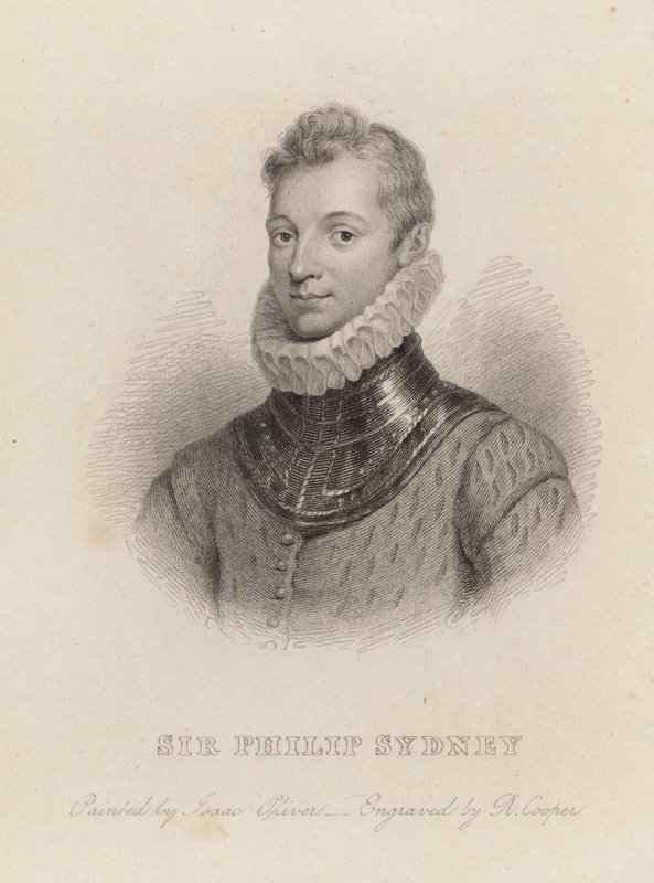 Sir Philip Sidney af Isaac Oliver