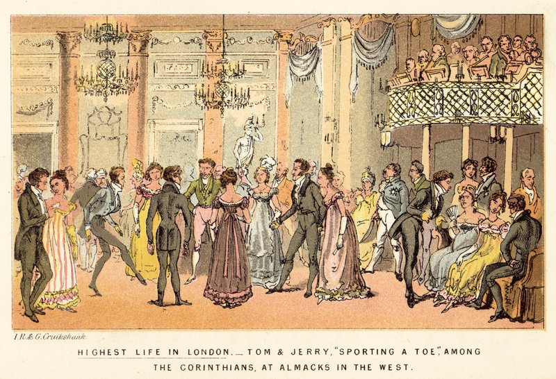 Det højeste liv i London af Isaac, Robert and George Cruikshank