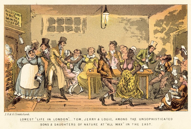 Laveste liv i London af Isaac, Robert and George Cruikshank