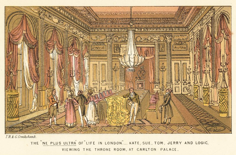 Livets Ne Plus Ultra i London af Isaac, Robert and George Cruikshank