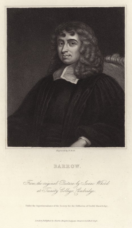 Portræt af Isaac Barrow af Isaac Whood