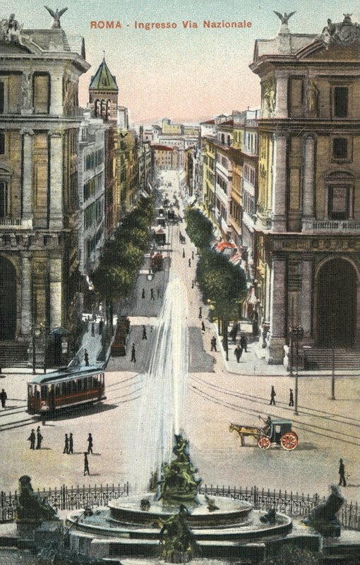 Rom, Italien, Via Nazionale af Italian Photographer