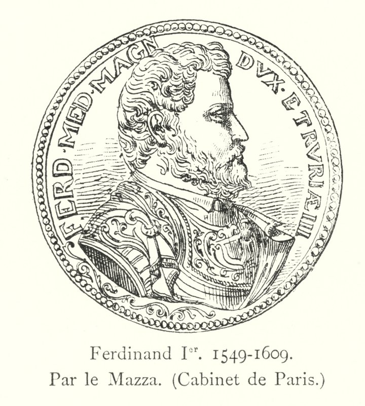 Ferdinand I, 1549-1609, Ved Mazzaen, Paris