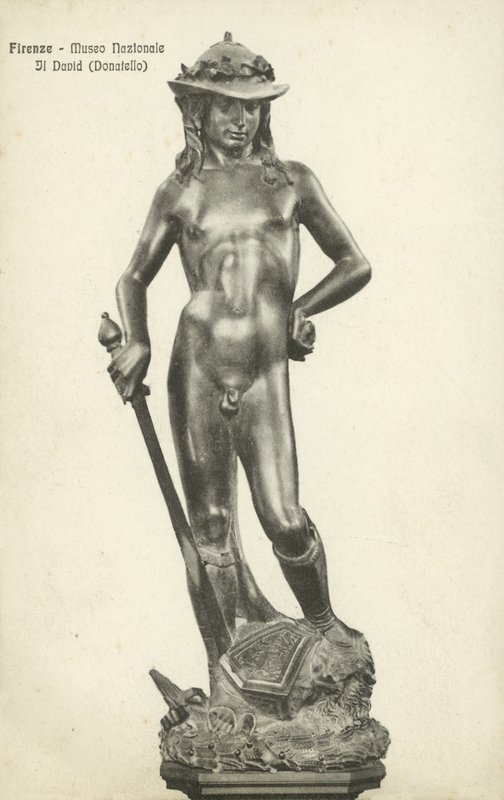 Donatellos David (s/h foto) af Italian Photographer