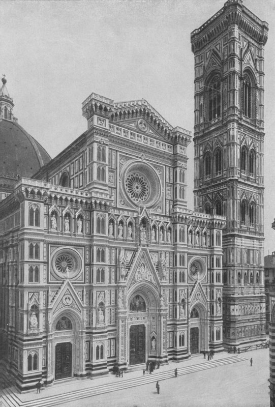 Firenze, Duomo og Campanile af Italian Photographer