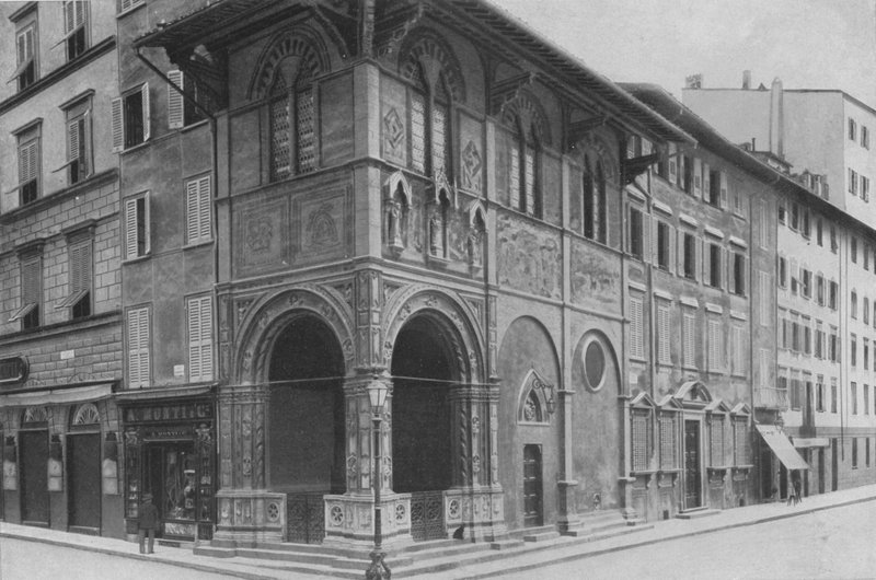 Firenze, Loggia del Bargello (s/h foto) af Italian Photographer