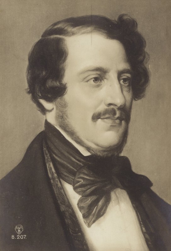 Gaetano Donizetti, italiensk komponist (1797-1848) af Italian Photographer