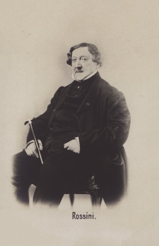 Gioachino Rossini, italiensk komponist af Italian Photographer