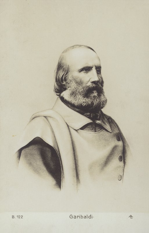 Giuseppe Garibaldi af Italian Photographer