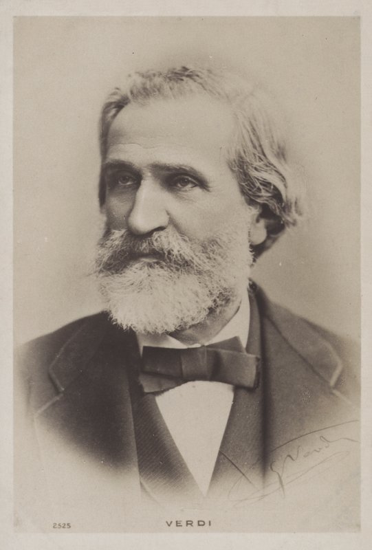 Giuseppe Verdi, italiensk komponist af Italian Photographer