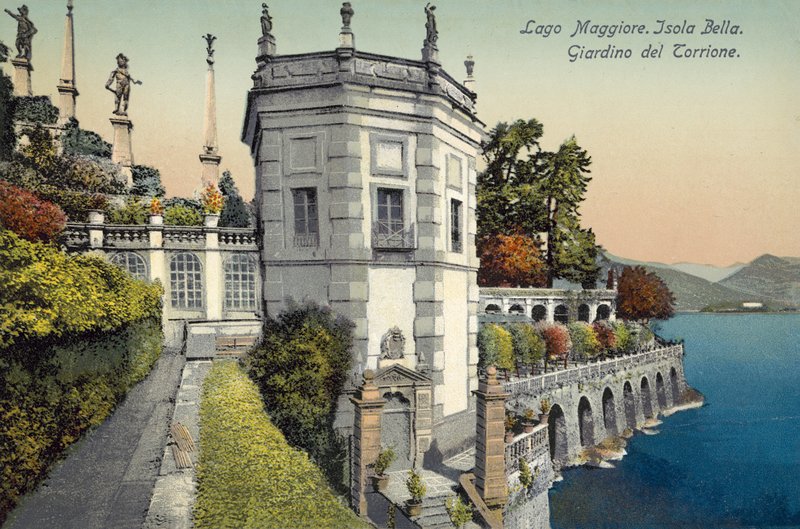 Isola Bella, Lago Maggiore (farvefoto) af Italian Photographer