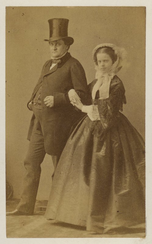 Maria Pia af Savoyen, datter af kong Victor Emmanuel II af Italien og dronningkonsort af kong Luis I af Portugal (s/h foto) af Italian Photographer