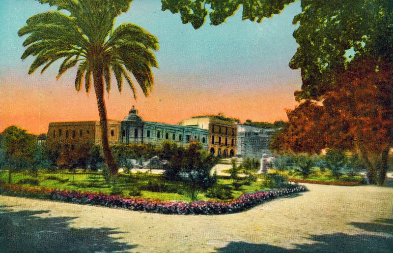 Messina, Villa Mazzini (foto i farver) af Italian Photographer