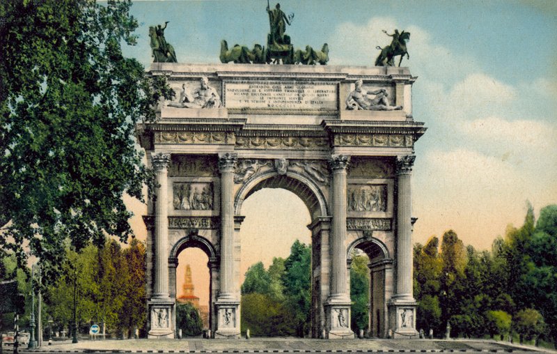 Milano / Milano: Arco della Pace (farvefoto) af Italian Photographer