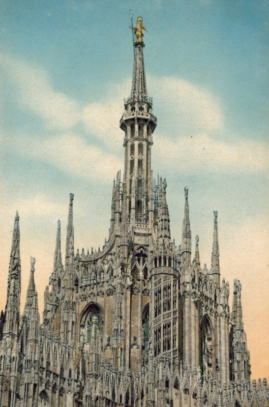 Milano / Milano: La Madonnina (farvefoto) af Italian Photographer