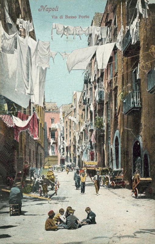 Napoli, Italien (farvefoto) af Italian Photographer