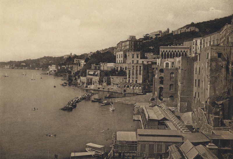 Napoli: Posillipo (s/h foto) af Italian Photographer