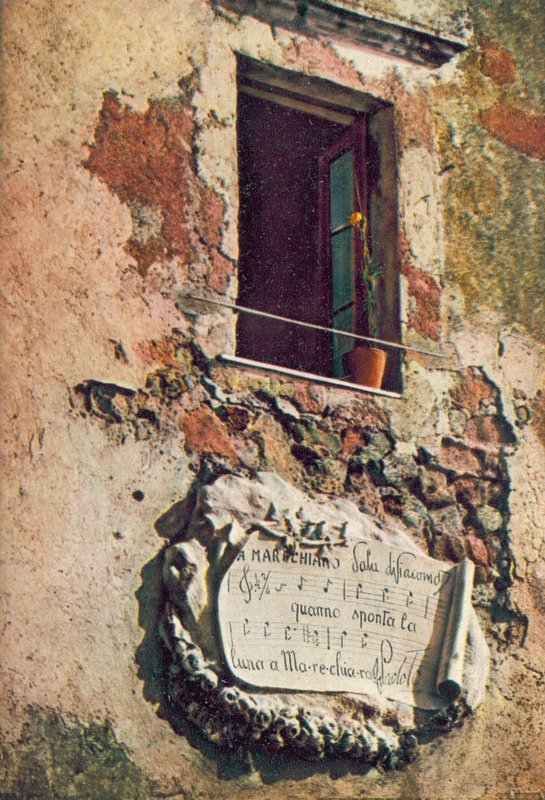 Napoli / Napoli: Marechiaro (farvefoto) af Italian Photographer