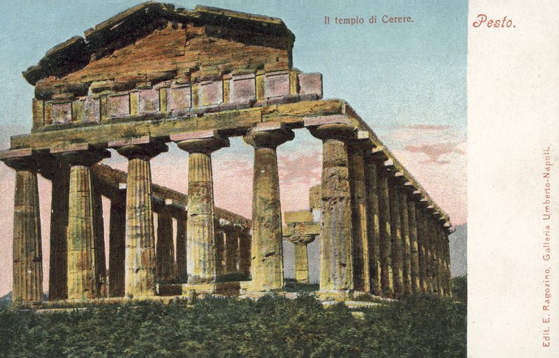 Pesto, Italien, Ceres-templet af Italian Photographer