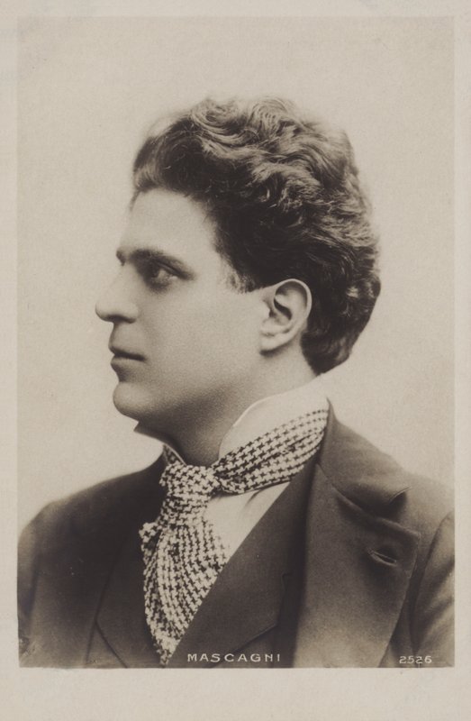 Pietro Mascagni, italiensk komponist af Italian Photographer