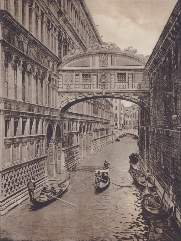Sukkenes bro (s/h-billede) af Italian Photographer