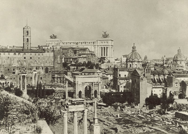 Forum Romanum, Panorama af Italian Photographer