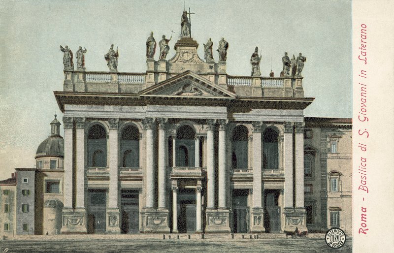 Rom, Italien, Basilica of S Giovanni in Laterano af Italian Photographer