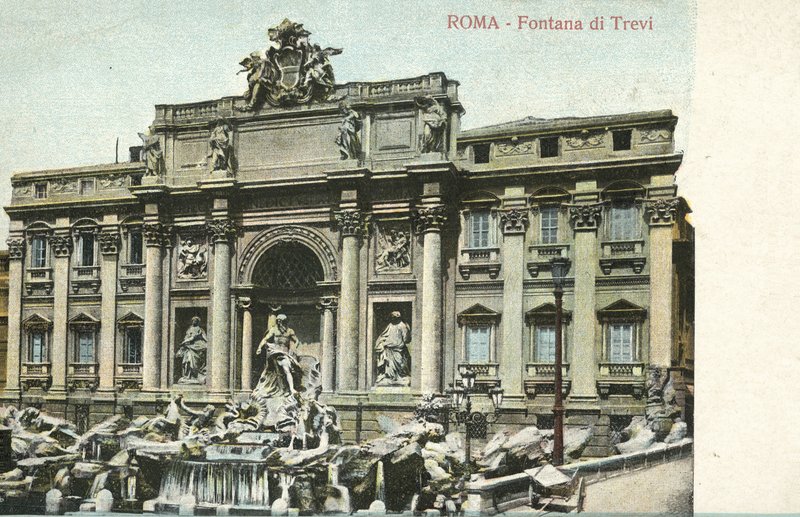 Rom, Italien, Trevi-fontænen af Italian Photographer