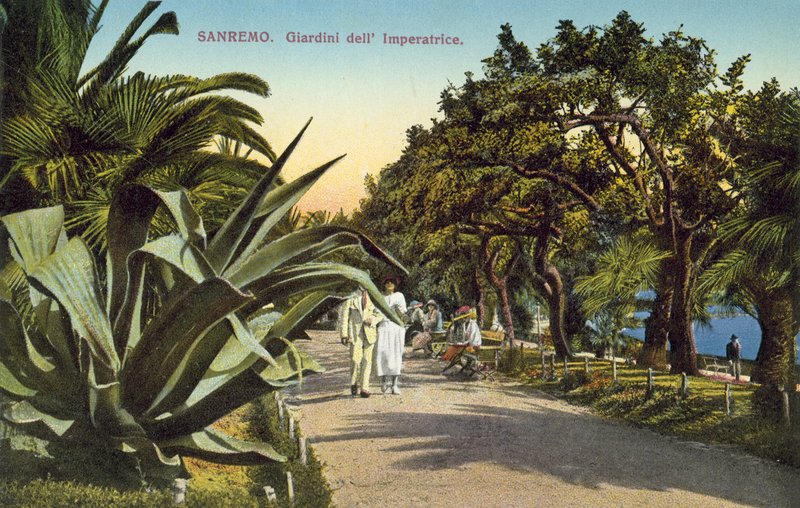 San Remo, Italien, Giardini Del Imperatrice af Italian Photographer