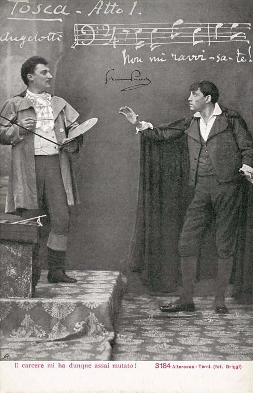 Scene fra Tosca (s/h foto) af Italian Photographer