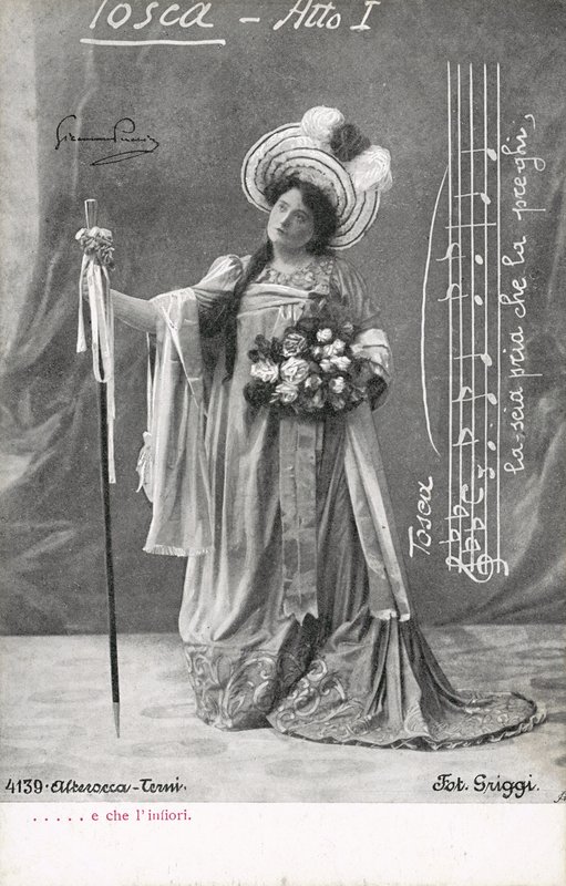 Scene fra Tosca (s/h foto) af Italian Photographer