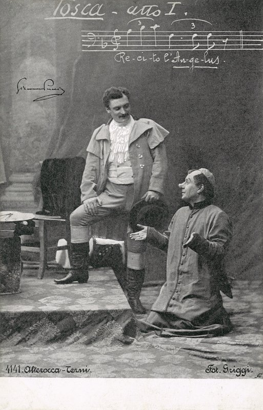 Scene fra Tosca (s/h foto) af Italian Photographer