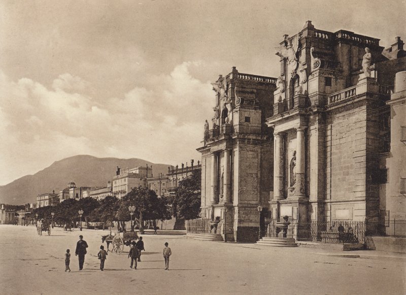 Sicilia / Sicilien: Porta Felice (s/h-foto) af Italian Photographer