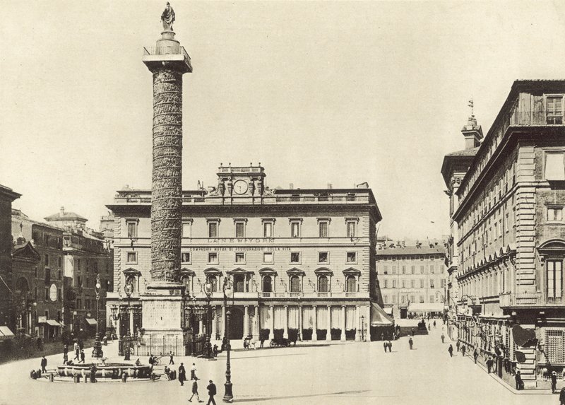 Colonna-pladsen af Italian Photographer